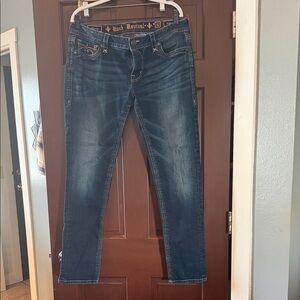 Rock Revival Dark Blue Denim Pants